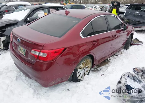 2016 Subaru Legacy 2.5I Premium from USA, damaged, VIN 4S3BNBC61G3016528